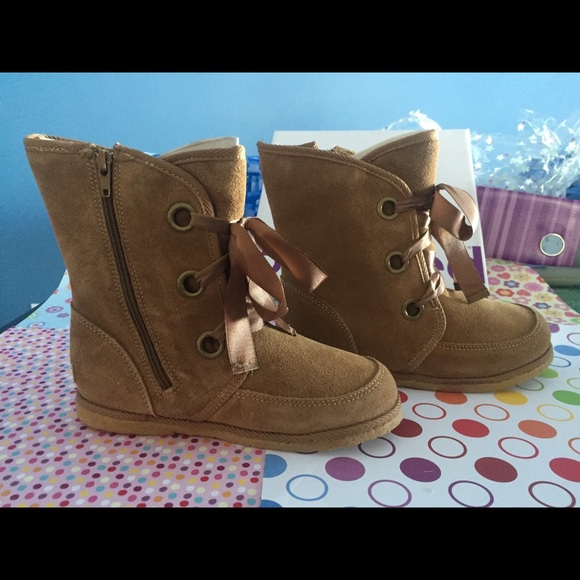 Pediped NEW in Box light brown boots US 13-13.5 - Picture 5 of 11